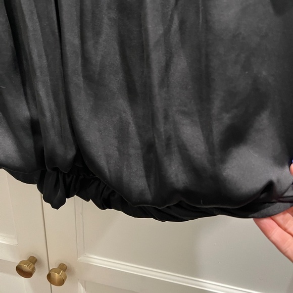 ASTR the label black balloon sleeve and balloon waist top size S - Picture 7 of 7